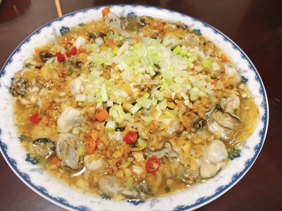 蒜蓉粉丝蒸蚝仔牡蛎肉