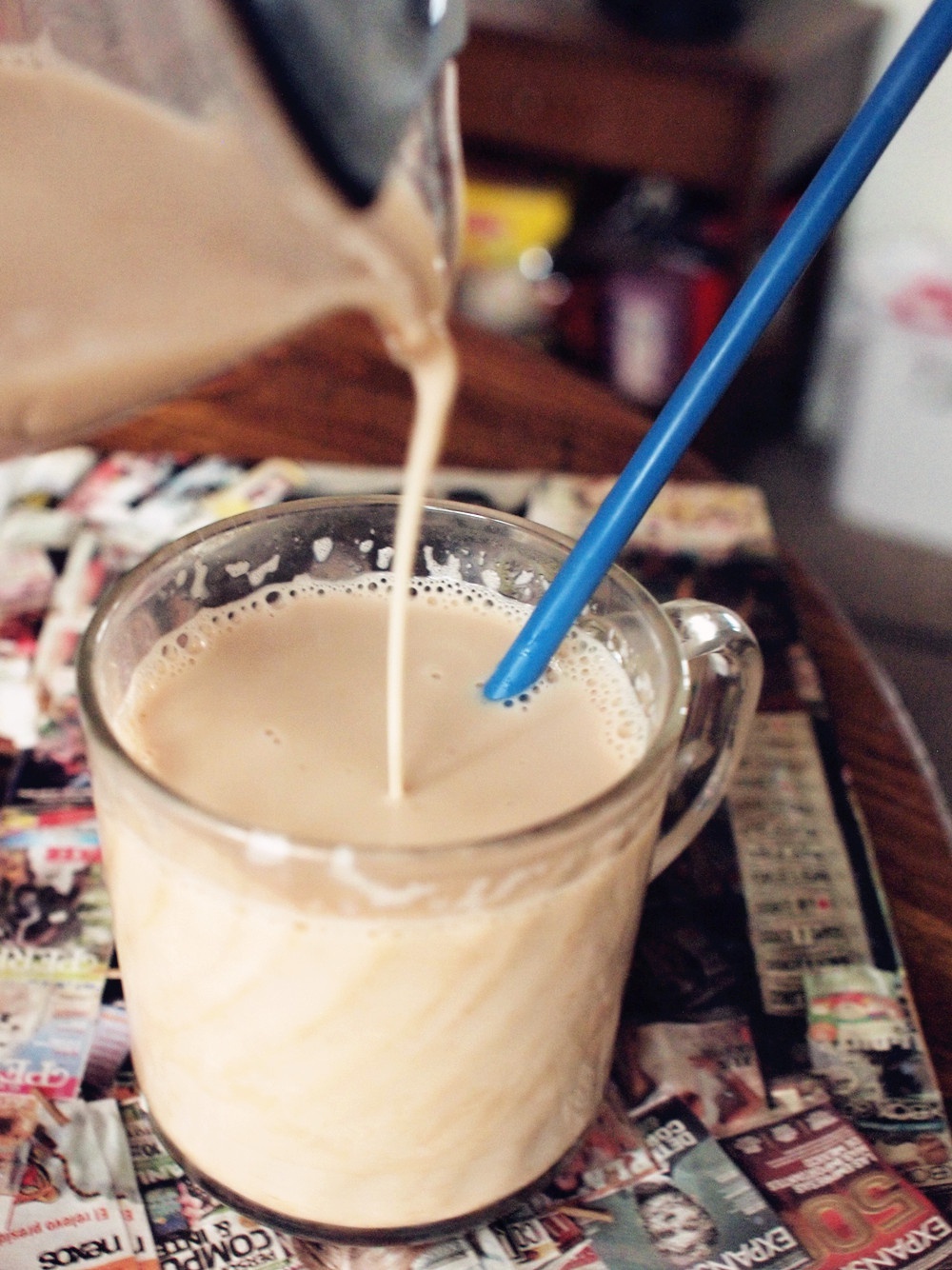 椰子奶茶