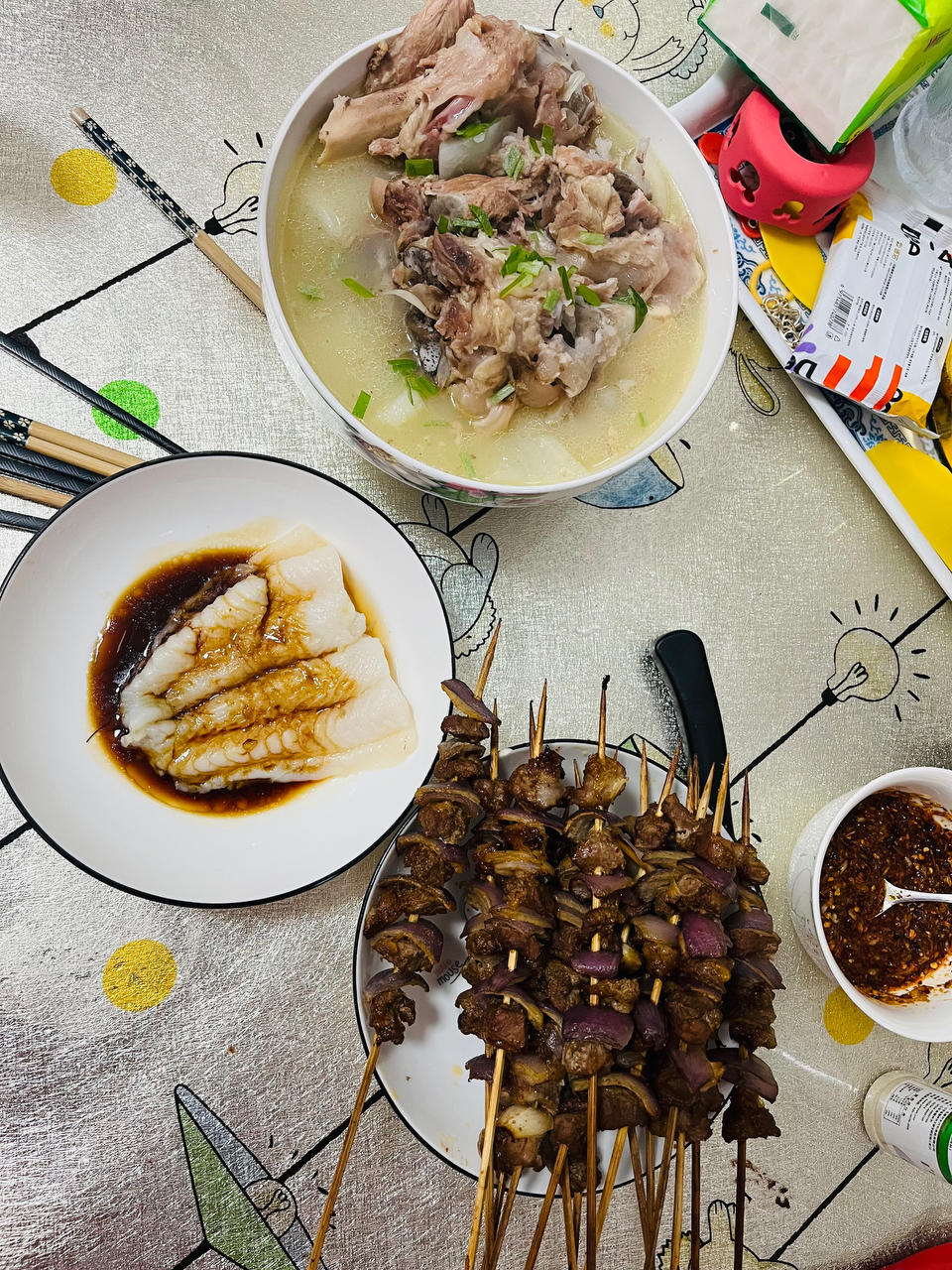 烤羊肉串
（烤箱版）
