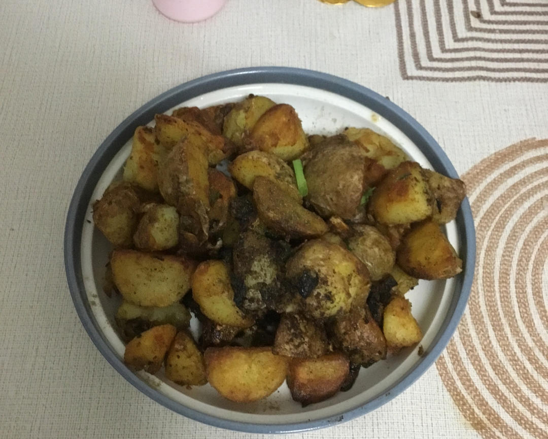 香辣干煎（小）土豆