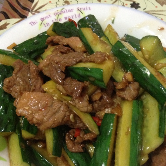 黄瓜肉片