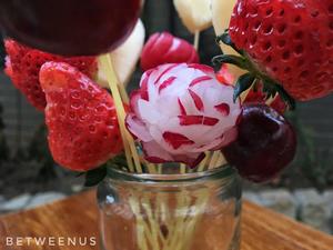 情人节 | 送你一束好吃的水果花束的做法 步骤13