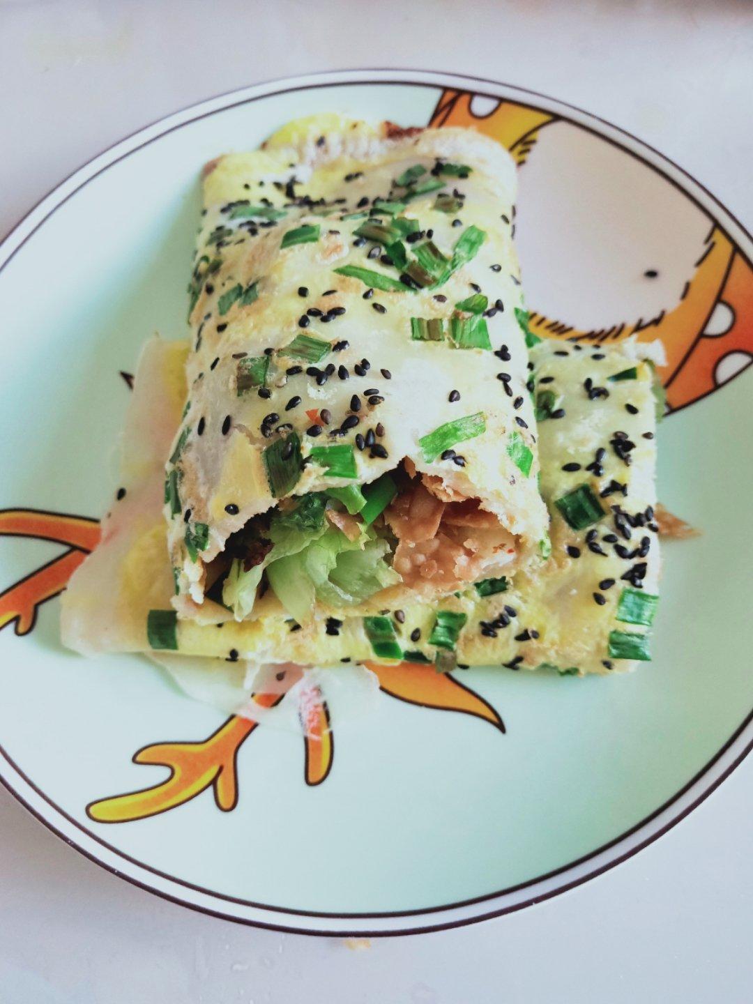 煎饼果子（超详细步骤 甜面酱都是自制的）