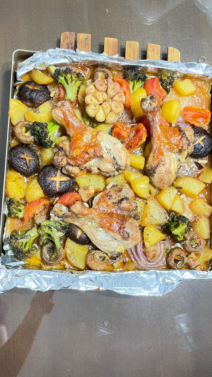 ㊙️蒜香盐烤鸡腿