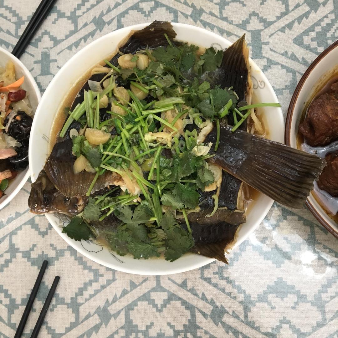 清蒸偏口鱼