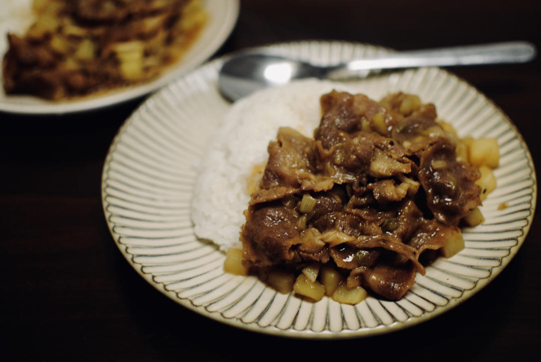 土豆肥牛饭