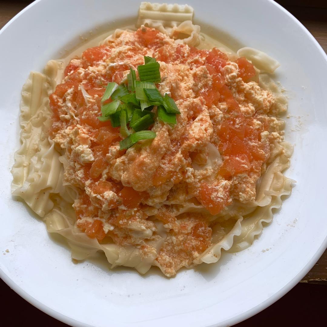 西红柿鸡蛋打卤面