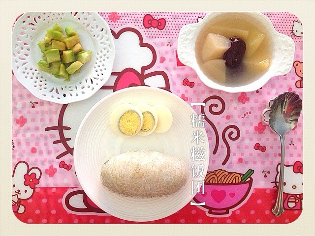 糯米油条糍饭团