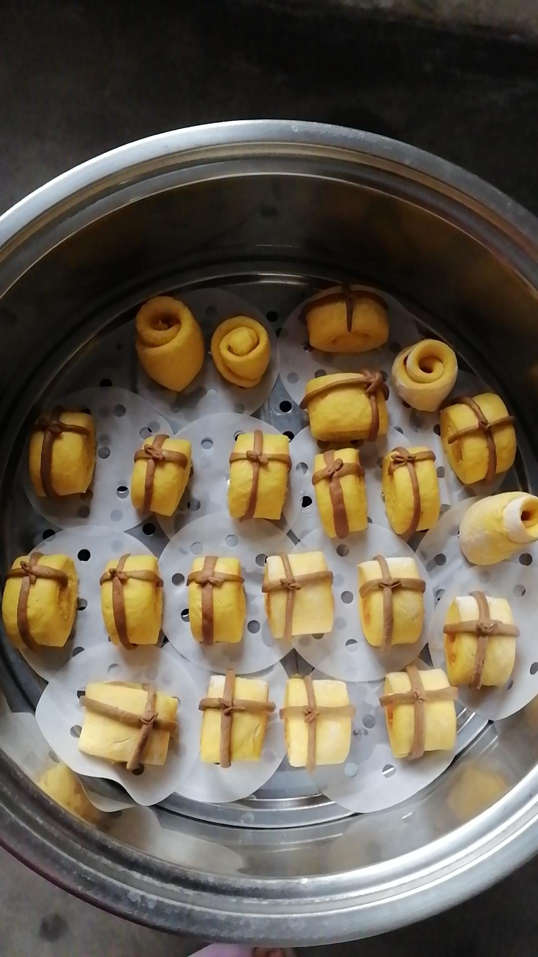 馒头｜刀切馒头做成礼物🎁盒子，太可了❗️