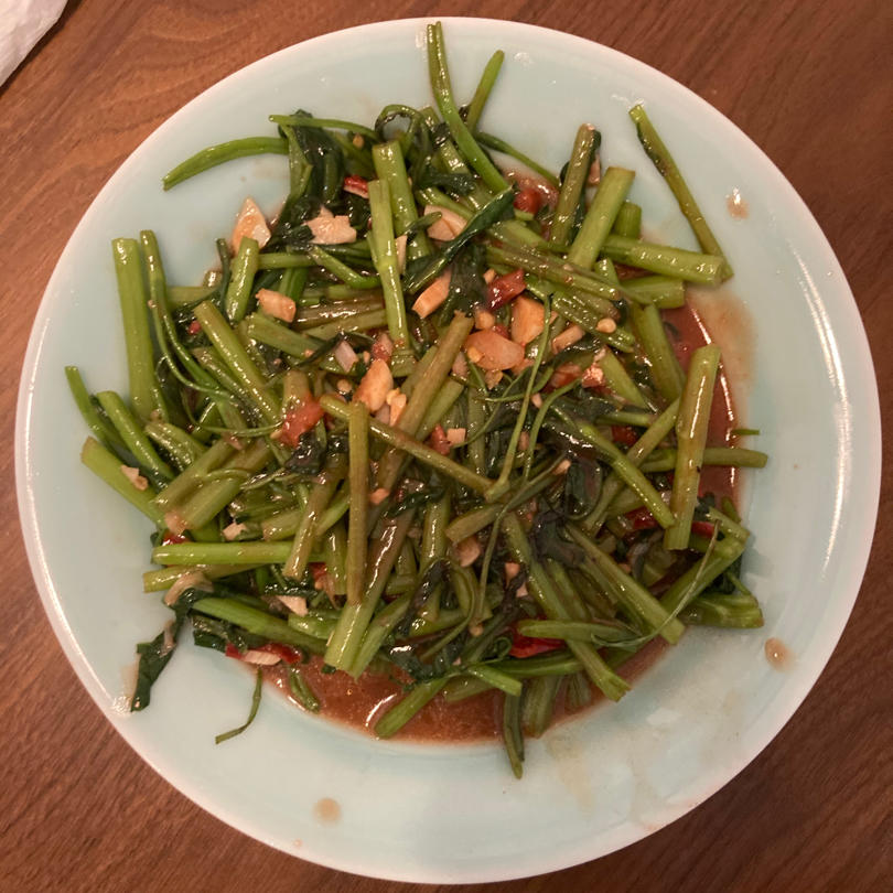 【粤式小炒】南乳空心菜