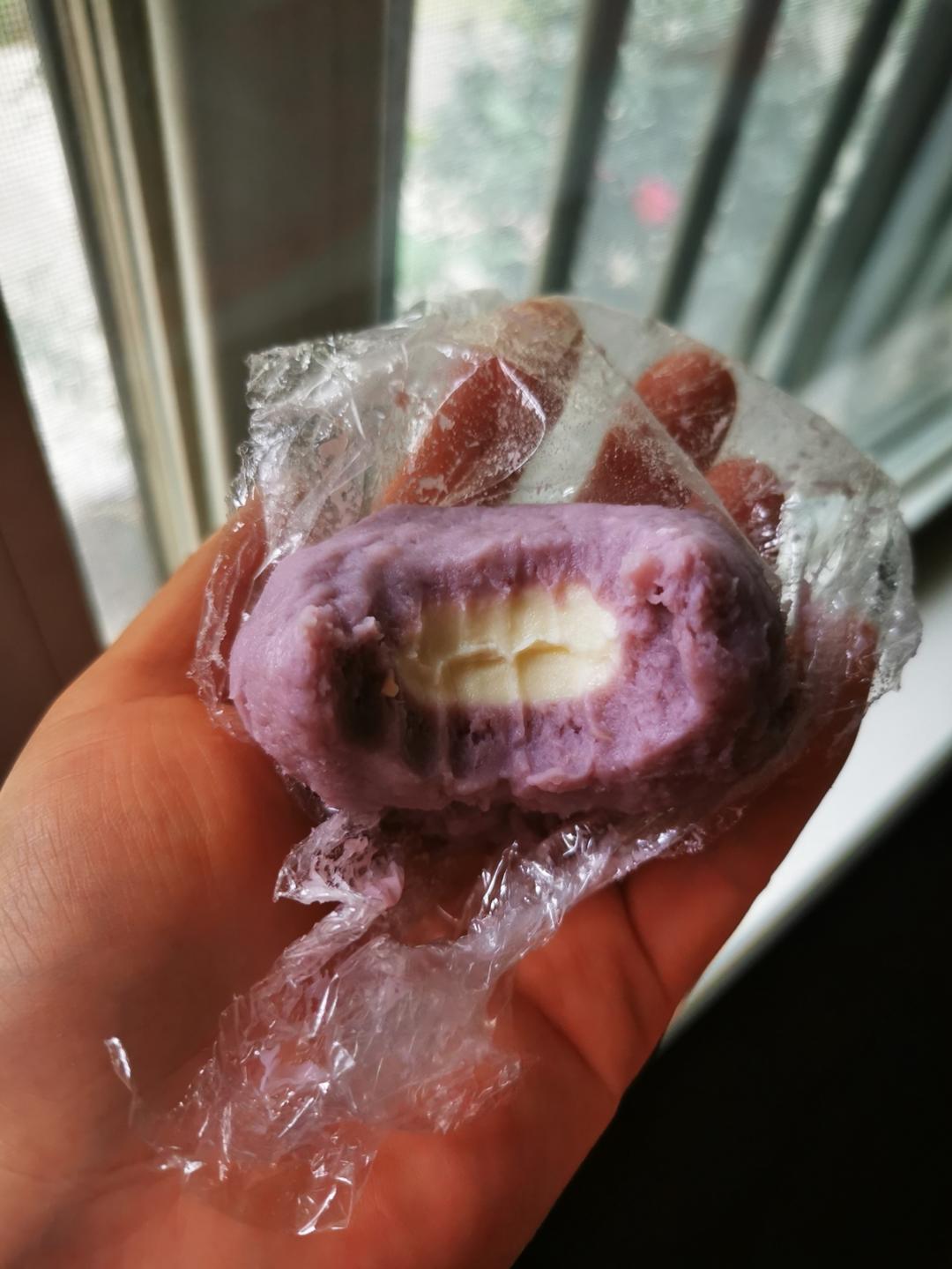 空口吃馅‼️ 奶香十足的芋泥奶酪球 神仙组合