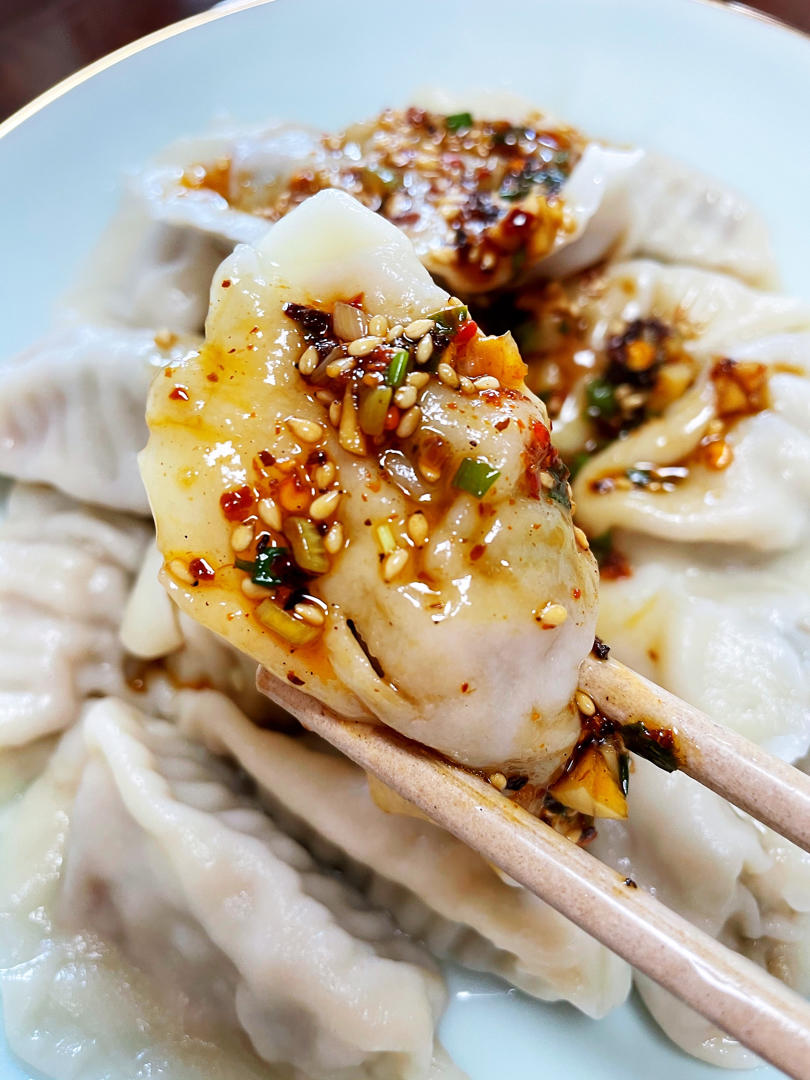 ayukii做的可蘸一切的绝味蘸水饺子绝配