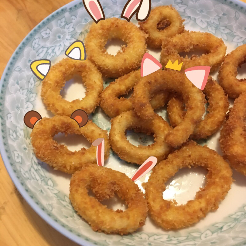 炸鱿鱼圈
