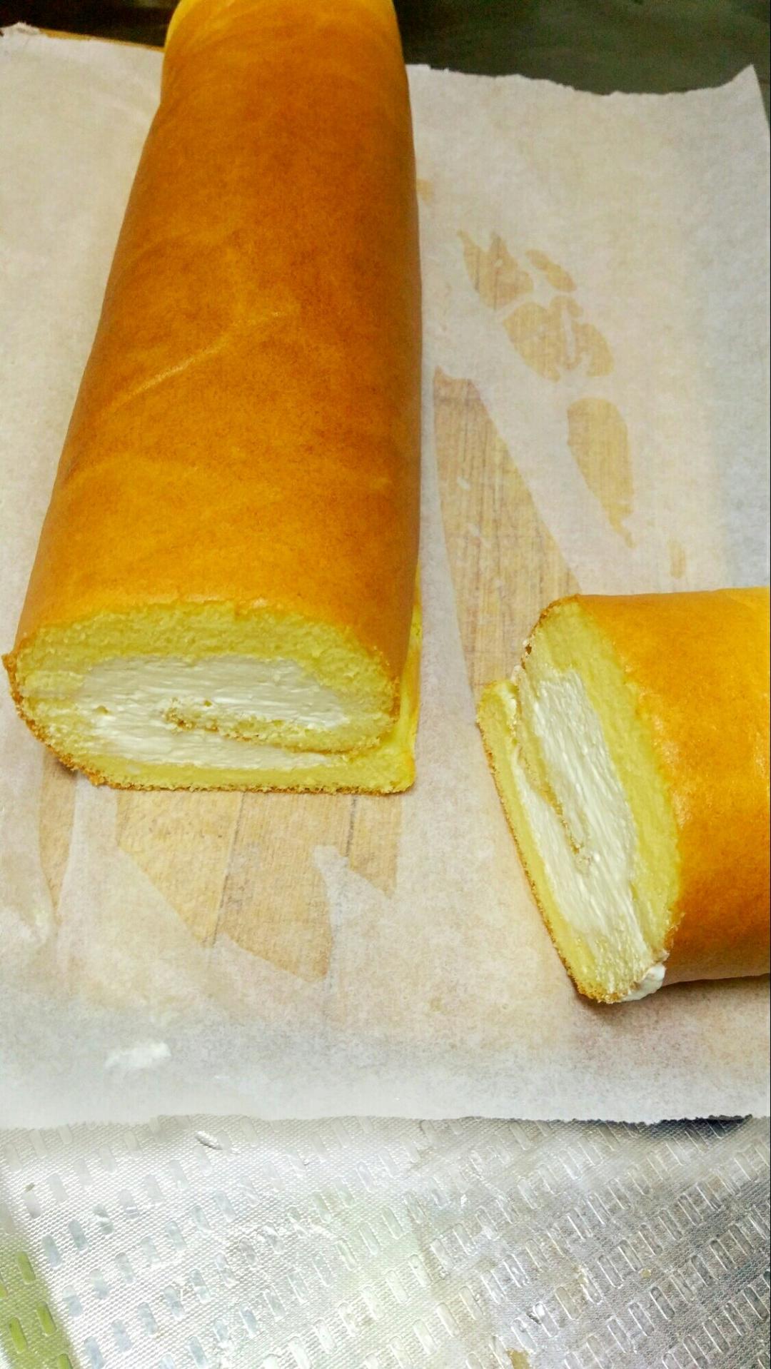原味基础蛋糕卷(小五卷)
