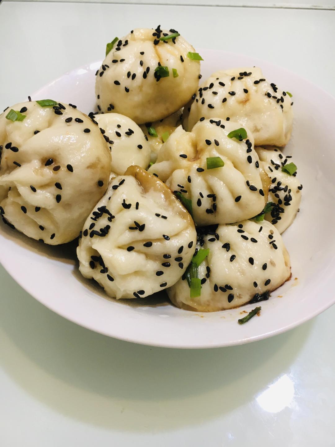 面粉的变身—水煎包