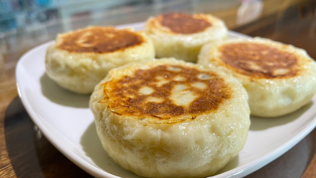 松软养胃的山药饼      （高营养低热量）