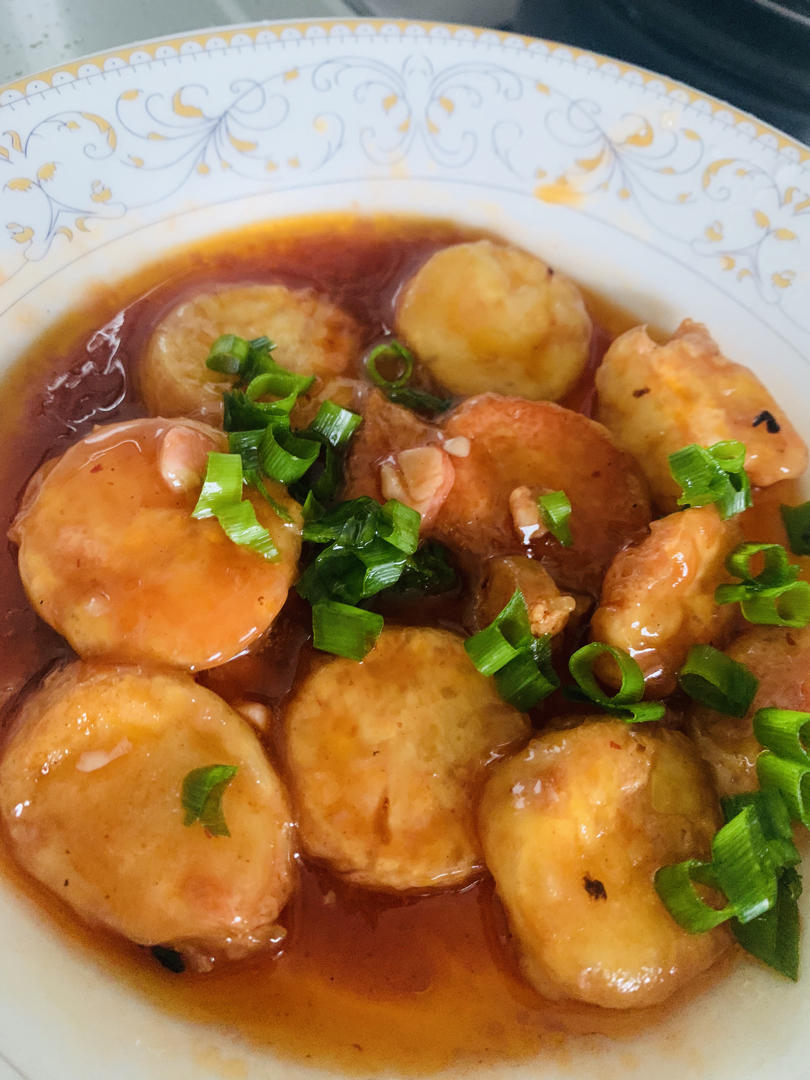 脆皮茄汁日本豆腐