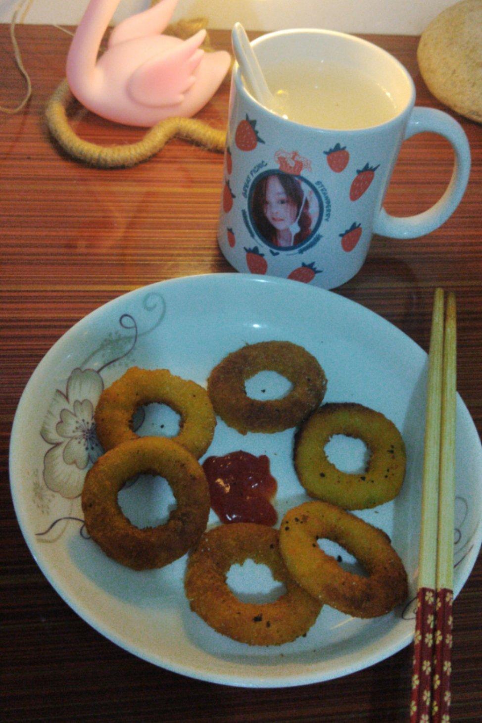 洋葱鸡肉圈