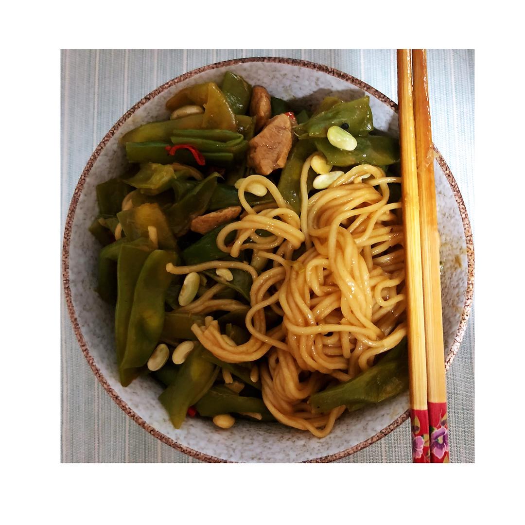 豆角焖面