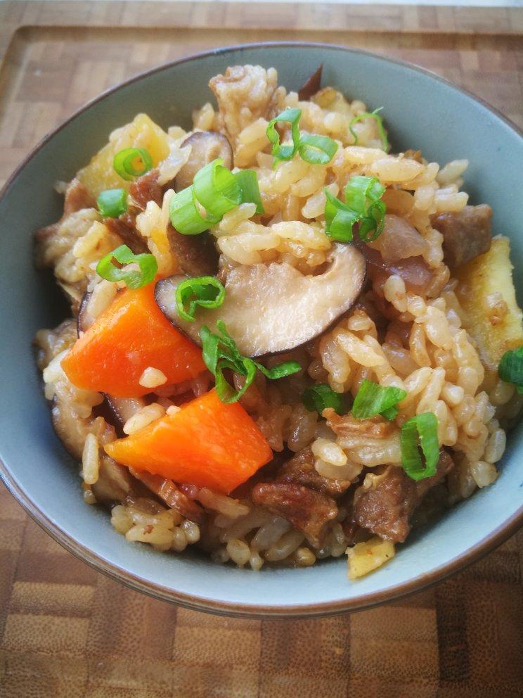 羊肉焖饭