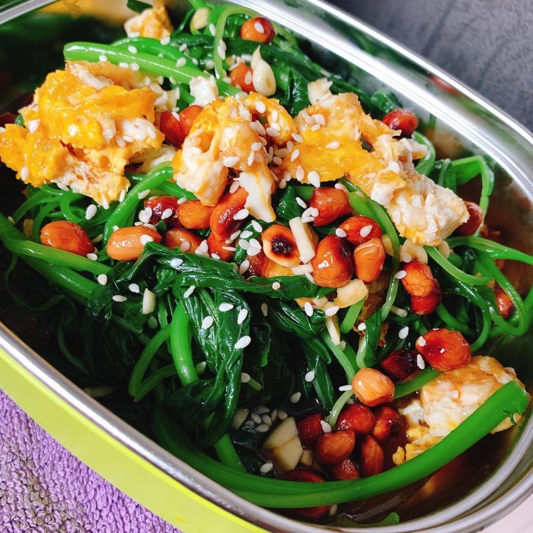 健康低脂凉拌菜—菠菜可以这样吃