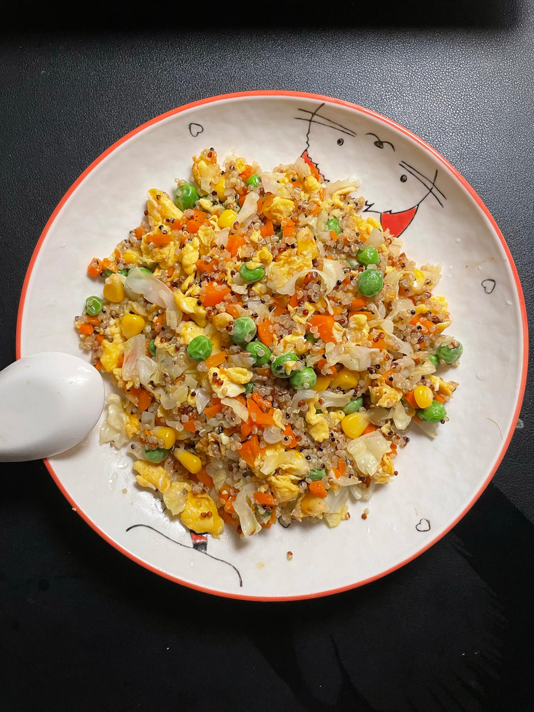 减脂三色藜麦饭