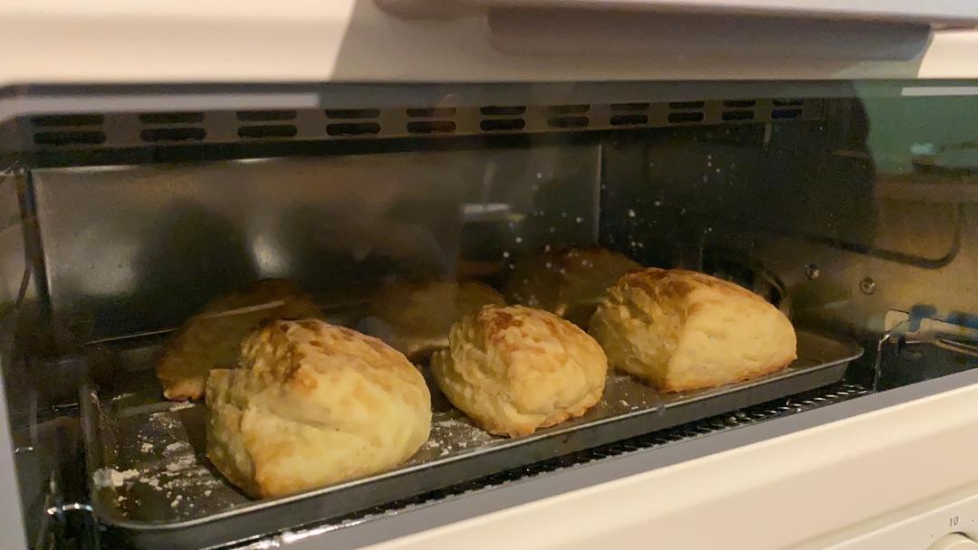 酵母司康饼【视频】