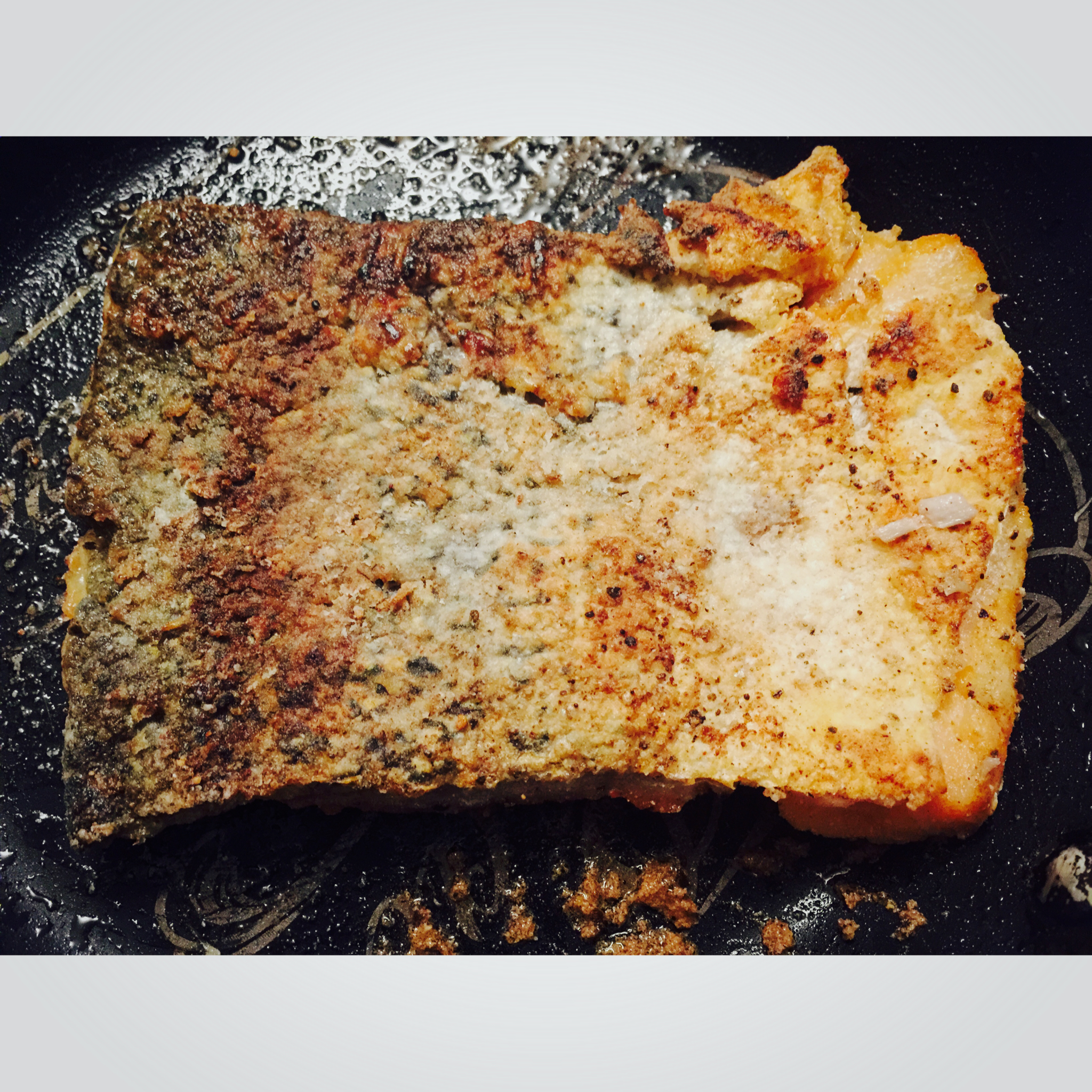椒盐三文鱼皮