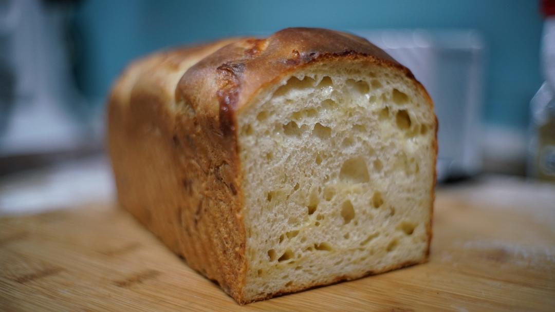 加热会爆浆的奶酪火腿吐司—面包新手也可以看懂的20步详细教程