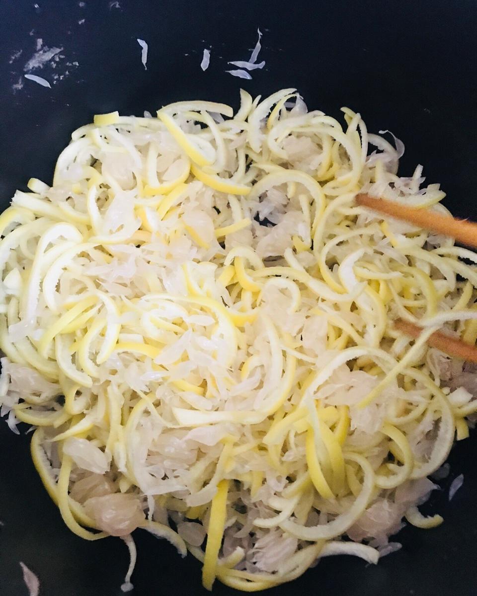 蜂蜜柚子酱
