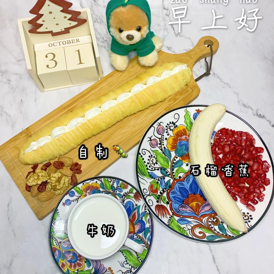 纯奶手撕吐司的做法 步骤1