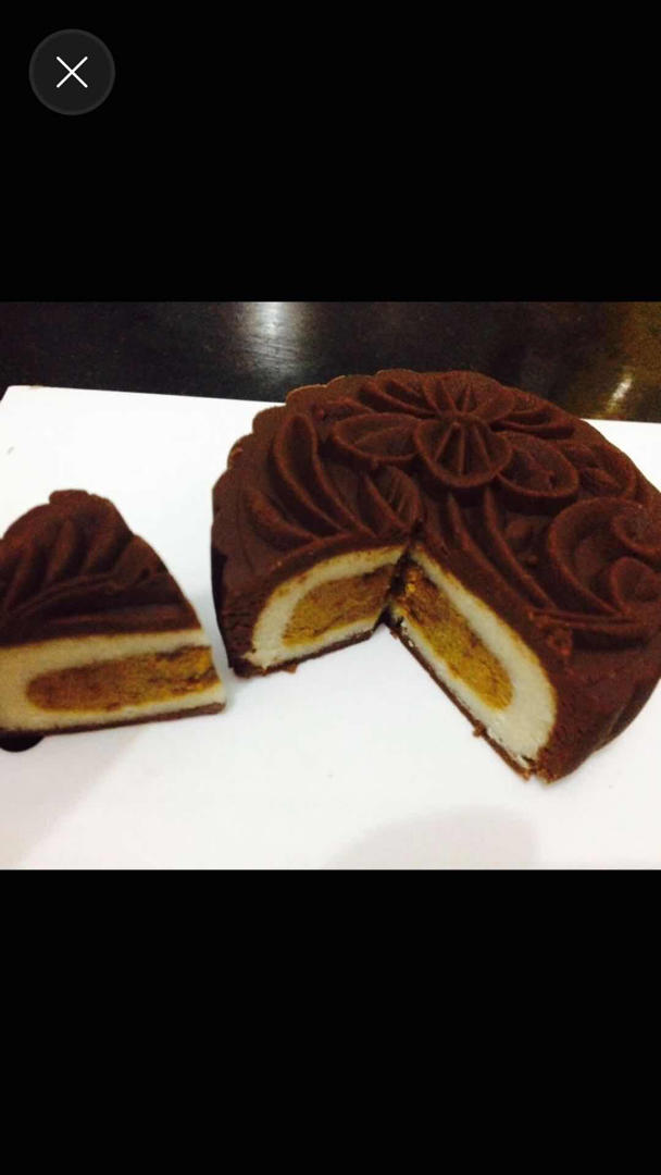 摩卡咖啡月饼(免烤)