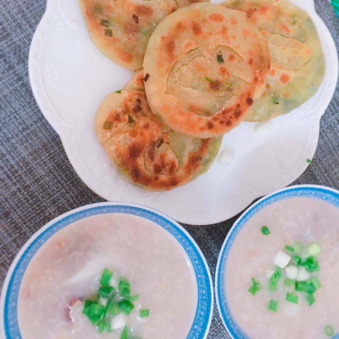 家常葱油饼