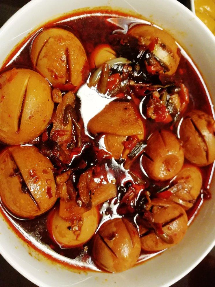 yoyoph做的麻辣啤酒卤蛋