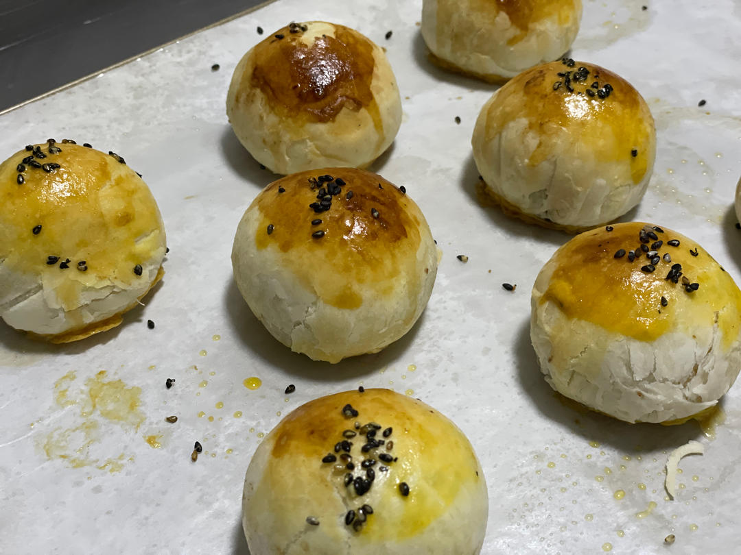 最详细的蛋黄酥方子修订版（新手必看）