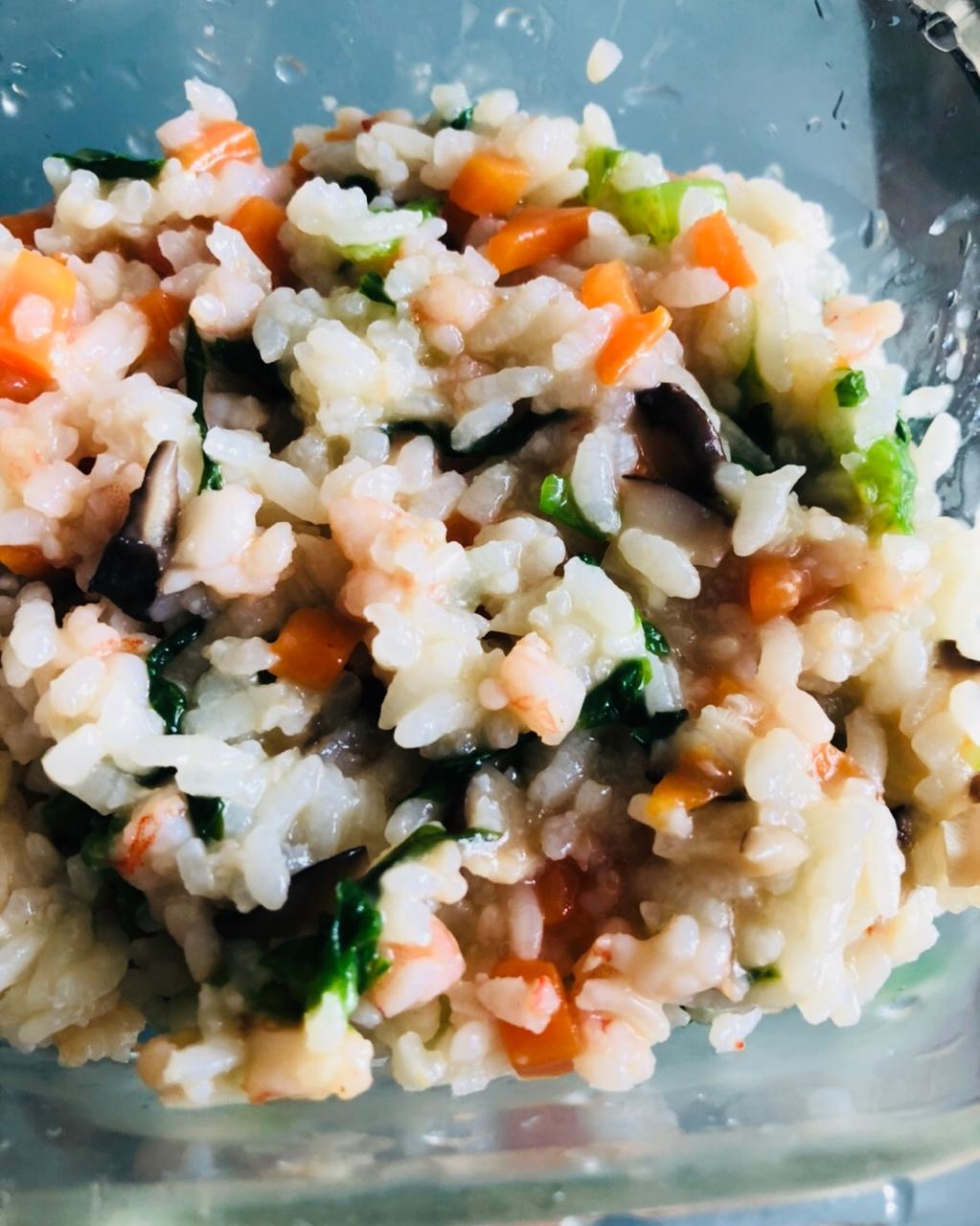 虾仁砂锅粥