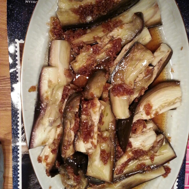 简易版蒜香茄子