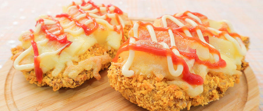 肉食主义的快乐！超大块炸鸡做的「肯德基同款chizza」竟然这么惊艳？！的做法