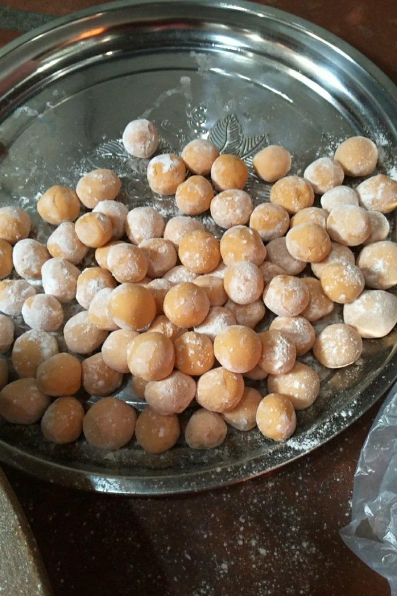 楚铃做的红薯汤圆