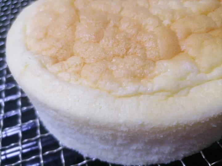 不用奶油奶酪也能做的“轻乳酪蛋糕”🍰