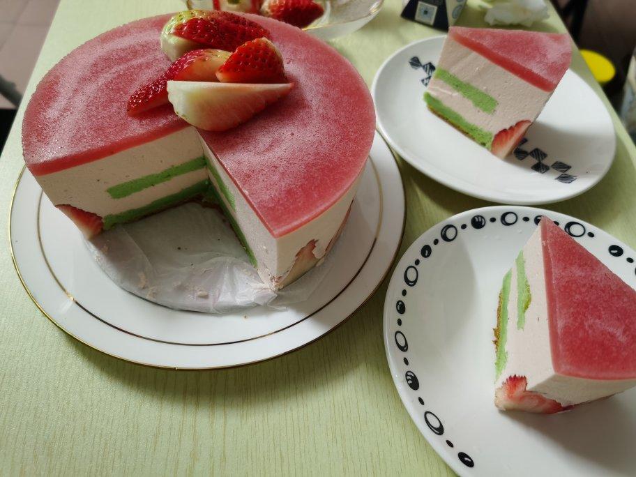 草莓慕斯蛋糕🍓
