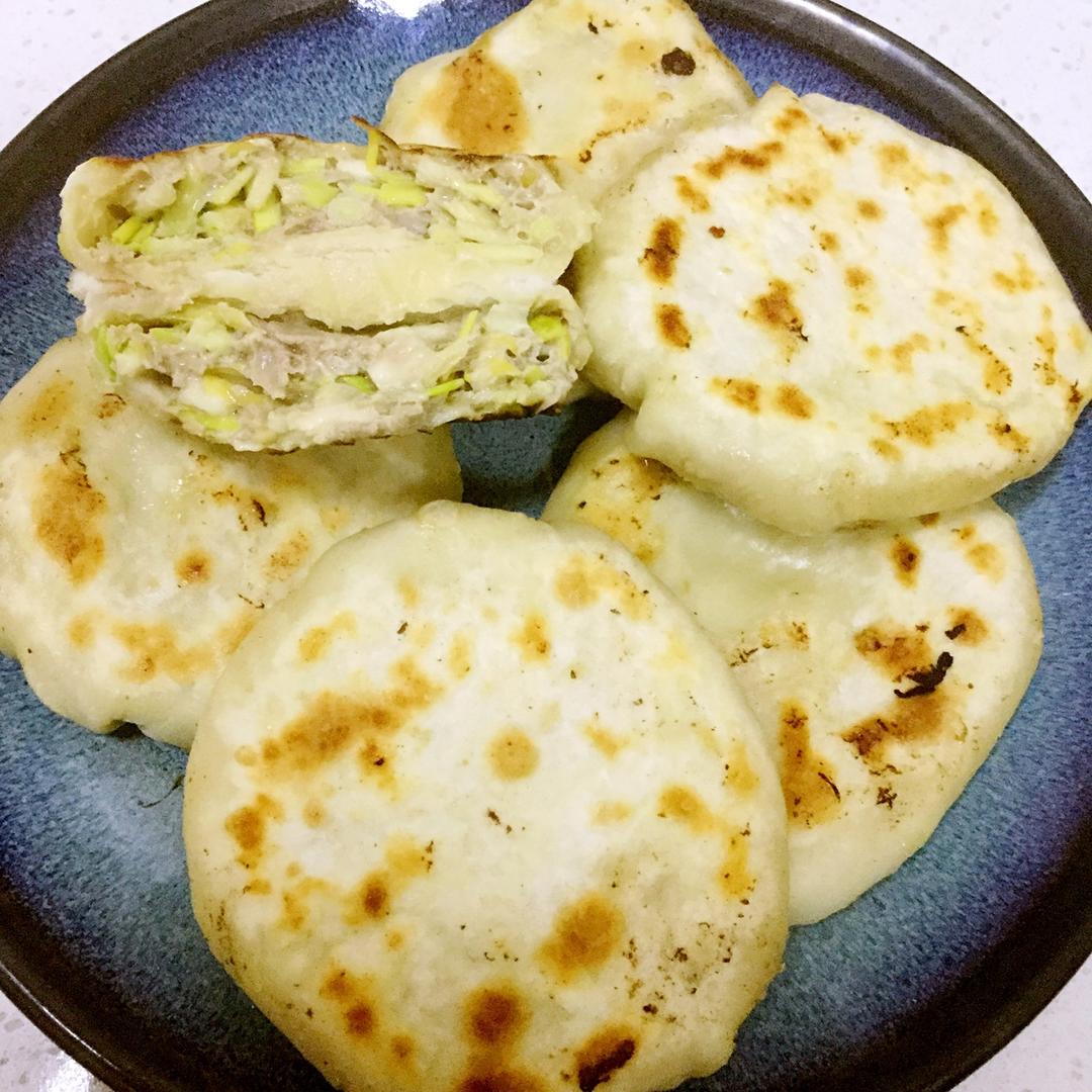 薄皮韭菜饼
