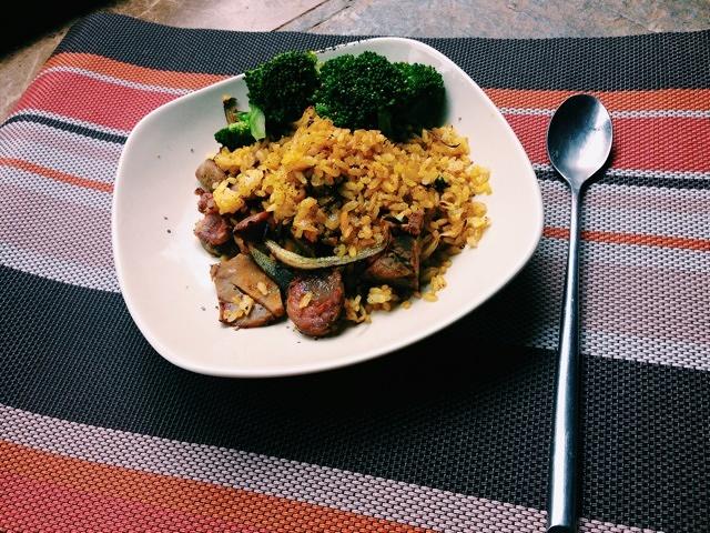 少油版咖喱炒饭