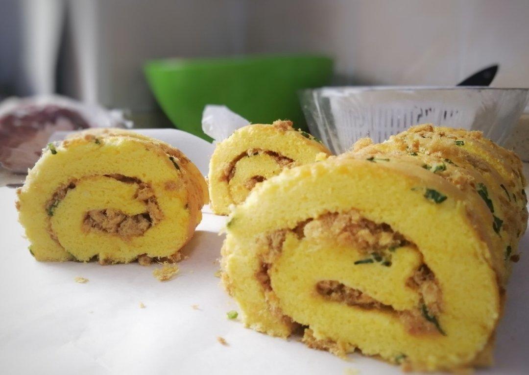 最爱的肉松蛋糕卷