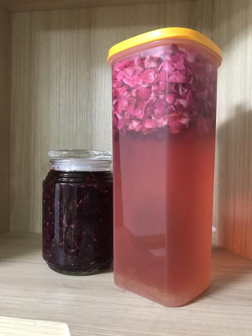 2020-05-17 14:08:53赞玫瑰醋云南食用玫瑰花瓣,黄冰糖,海天白米醋