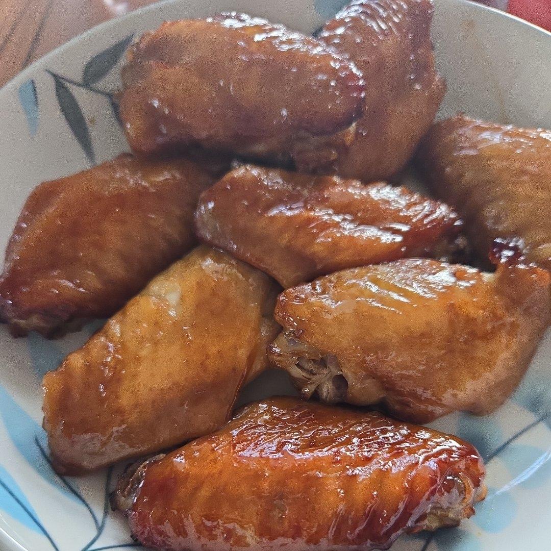无比鲜嫩多汁的蒜香蜜汁鸡翅