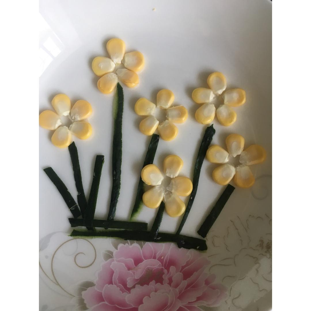 漂亮玉米花