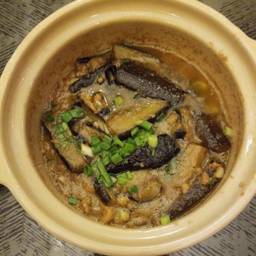 咸鱼茄子煲