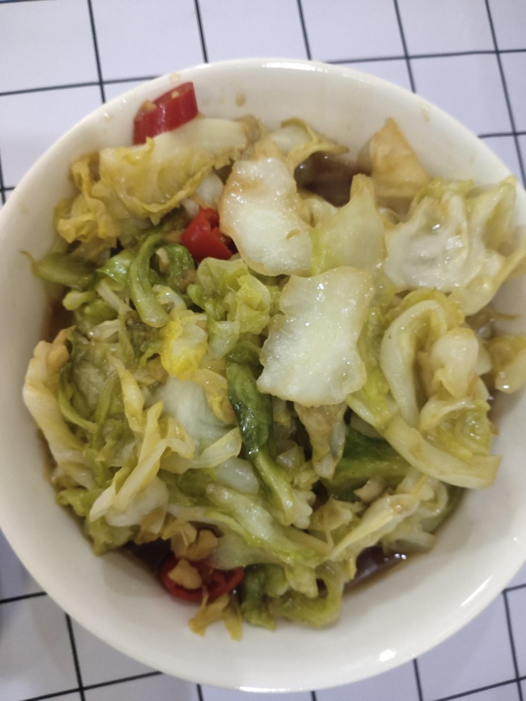 ❗拿肉都不换的手撕包菜，5分钟快手家常菜🔥