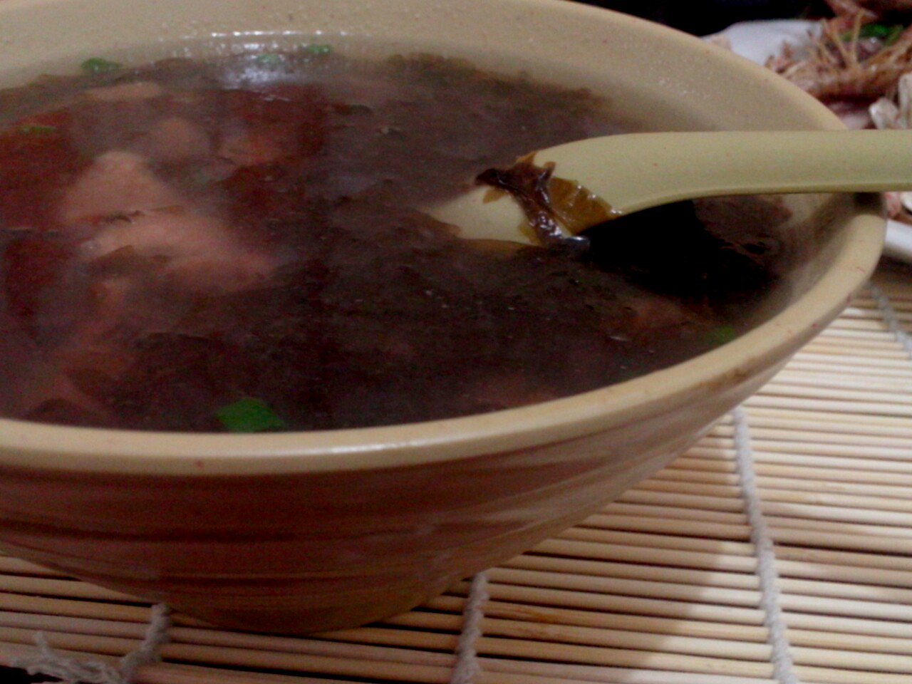 鲜肉紫菜汤